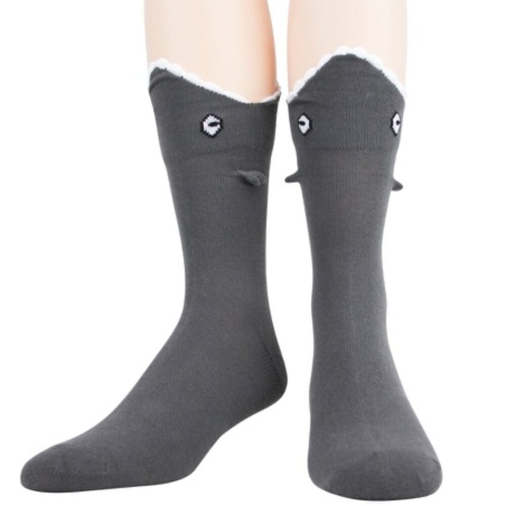 NWT Men's Shark Bite Socks Fun Gift Hot Topic Modcloth
